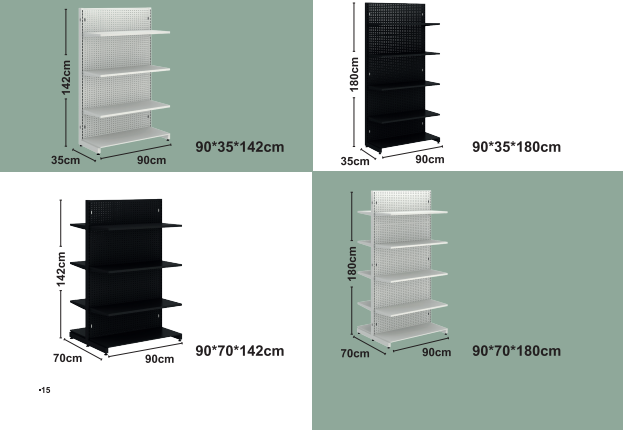 ペグボード Max Shelves
