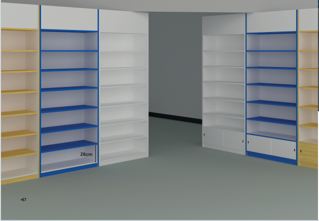 高いキャビネット